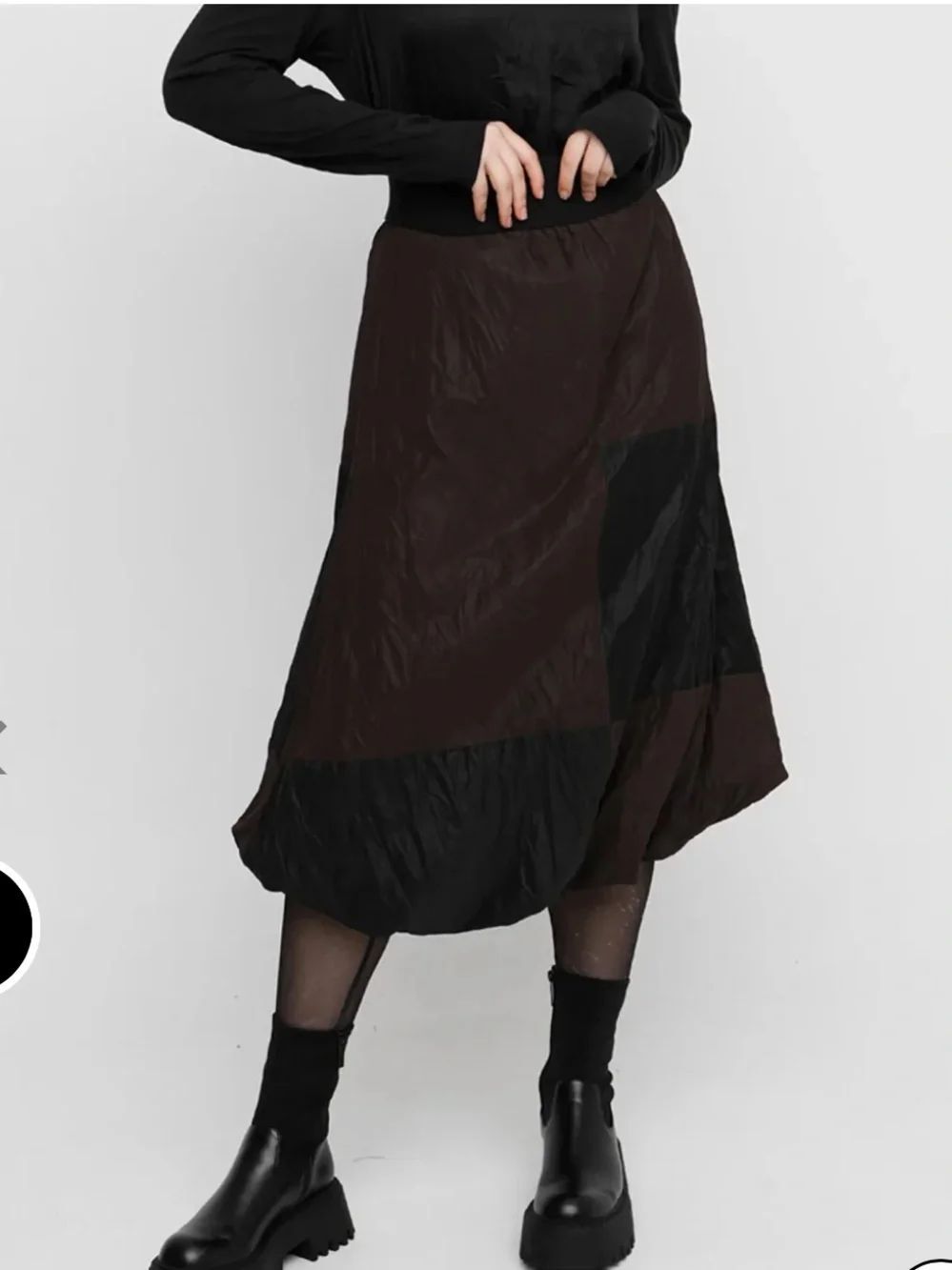 OZAI N KU BALLOON MIDI SKIRT, IMPERIAL XS
